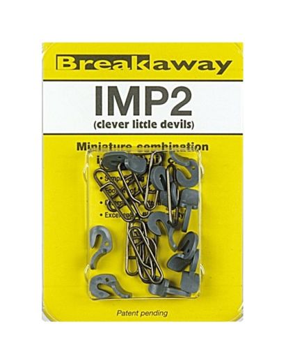 Breakaway Tackle NEW Imps Hook Release Bait Clip System 10 Pack